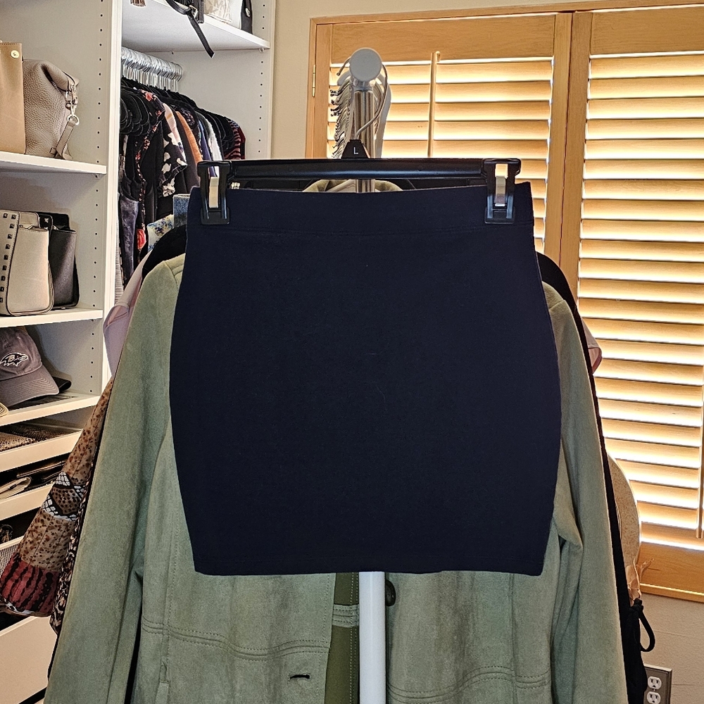 Divided, Navy Blue mini skirt. Size 6.